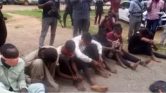 Awọn afurasi ti ọwọ tẹ lagbegbe Oke Ogun