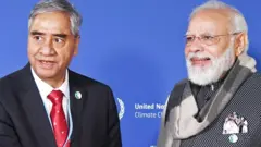 मोदी और देउबा