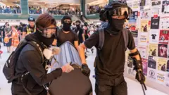 Người biểu tình Hong Kong hôm 22/9/2019