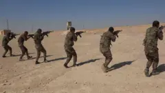 نیروهای دموکراتیک سوریه که در مناطق شمالی مستقر هستند