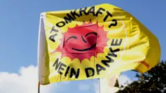 Nuclear power, no thanks, says the slogan