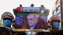مراسم تشييع فخري زادة