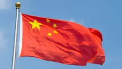 Picture of a Chinese flag