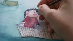 تصویرگر کتابهای کودکان سوری از تأثیر جنگ بر آثارش می‌گوید