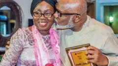 Akeredolu ati iyawo re