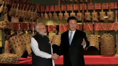 नरेंद्र मोदी-शी जिनपिंग