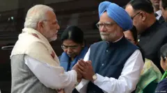 मोदी, मनमोहन