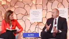 Davos Dünya İqtisadi Forumu çərçivəsində "Strateji baxış: Avrasiya" mövzusunda keçirilən panel iclası