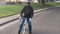 Faustin Rusanganwa ku igare