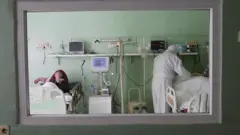Больные ковидом в больнице Орла