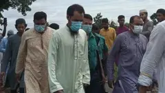 রংপুরে আবু ত্ব-হা আদনানের খোঁজে মেলার পর তাকে জিজ্ঞাসাবাদের জন্য নিয়ে যাওয়া হচ্ছে