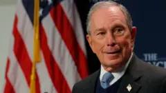 Michael Bloomberg at an event in January 2019