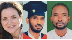 Hojjattoota MSF Maariya Hernaandeez (b) Yohaannis Haalafoom (j) fi Tediroos Gabramaariyaam (m) kanneen Waxabajjii keessa ajjeeffama