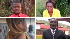 Di four pipo wey separatists call black leg