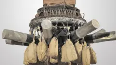 Globo japonés cargado de pólvora