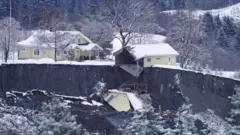 Disaster scene in Ask, 31 Dec 20