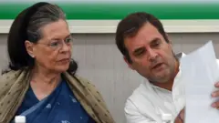सोनिया गांधी, राहुल गांधी