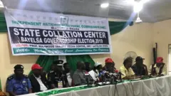 Masu fadar sakamakon zabe a Bayelsa