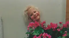 Tyler Hurwitz as a child