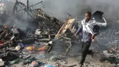 Nin ka ordaya qarax ka dhacay Muqdisho