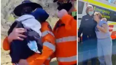 호주의 한 덤불숲에서 세 살배기 아이가 실종됐다 나흘 만에 구조됐다.