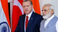 रेचेप तैय्यप अर्दोआन और नरेंद्र मोदी