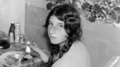 Margo pictured at Butlins Holiday Camp in Ayr, in 1966 or 1967