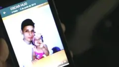 मृत ऑस्कर आणि वॅलेरियाचा मोबाईलवरचा फोटो