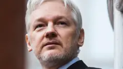 Julian Assange spent almost seven years inside the Ecuadorean embassy in London