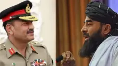 جنرال عاصم منیر او ذبیخ الله مجاهد