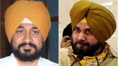 चरणजीतसिंग चन्नी-नवज्योत सिंग सिद्धू