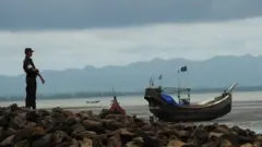 নাফ নদীর তীরে বিজিবি প্রহরা