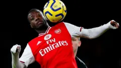 Pepe na-agbara Arsenal bọọlụ