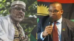 Nnamdi Kanu na Uche Mefor