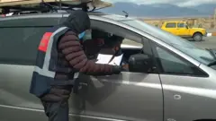 Балыкчы шаарында жайгашкан пост
