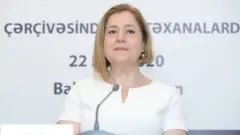 Ümumdünya Səhiyyə Təşkilatının (ÜST) Azərbaycan nümayəndəliyinin rəhbəri Hande Harmancı