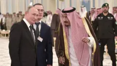 بوتين قوبل بحفاوة كبيرة في السعودية