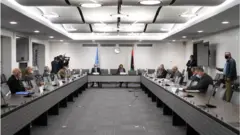وفدا اللجنة العسكرية المشتركة الليبية