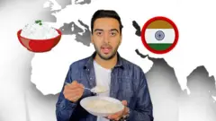 Hazem with map