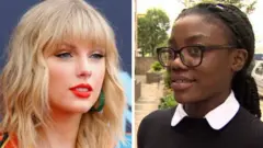 Taylor Swift and Vitoria Mario