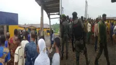Awọn ọdọ to sẹ iwọde lọ si agọ ọlọpaa Kajola