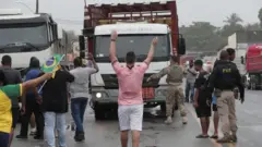 Protestos em rodovias
