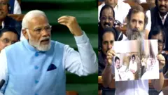 राहुल गांधी आणि नरेंद्र मोदी