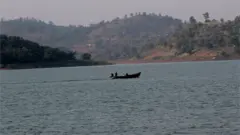 సీలేరులో పడవ ప్రయాణం