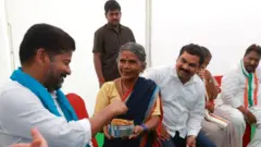 రేవంత్ రెడ్డి, గంగవ్వ