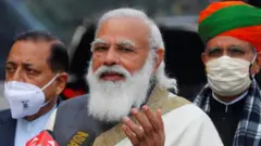 ভারতের প্রধানমন্ত্রী নরেন্দ্র মোদী, ২৯/০১/২০২১