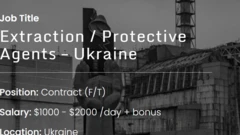 Screenshot of job ad