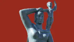 Statue de Gudrid Thorbjarnardóttir