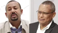 Ra'isal Wasaare Dr Abiy Axmed iyo Guddoomiyaha TPLF Dr Gebresiyon Gebre-Mikael