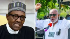 Aarẹ Buhari ati Gomina Akeredolu